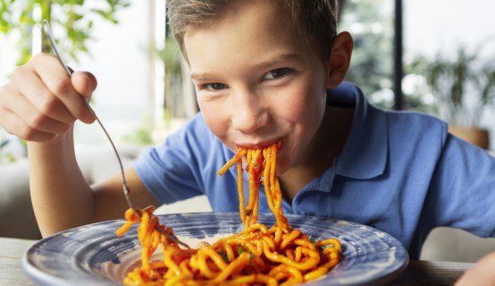 Ook Dinnerly heeft kindvriendelijke gerechten