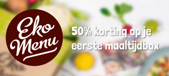 Ekomenu korting