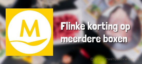 Marley Spoon veel korting op de maaltijdbox